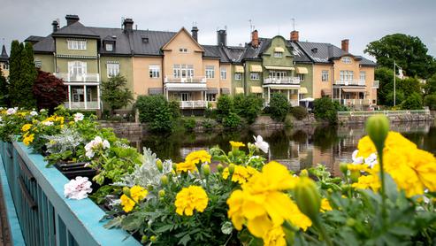 Gamal, hus, Svartån, Trädgårdsgatan, Äldre, Örebro